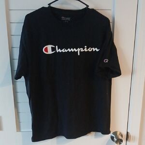 Champion Mens Short Sleeve T-shirt Size L